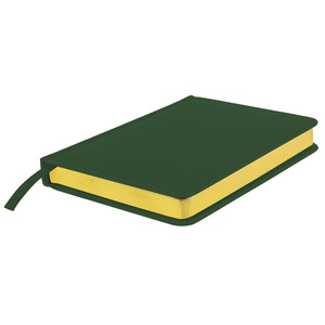 фото Ежедневник датированный Joy, А5,  темно-зеленый, белый блок, золотой обрез