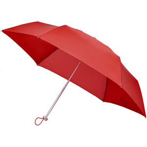 фото Складной зонт Alu Drop S, 3 сложения, механический, красный