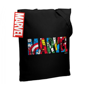 фото Холщовая сумка Marvel Avengers, черная