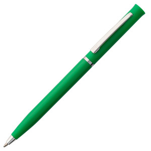 фото Ручка шариковая Euro Chrome, зеленая