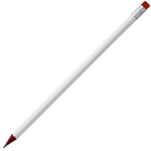 фото Карандаш треугольный COLORWOOD WHITE Белый с красным 3043.03