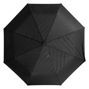 фото Складной зонт Magic с проявляющимся рисунком, черный