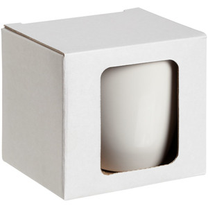 фото Коробка для кружки Window, белая