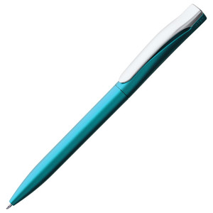 фото Ручка шариковая Pin Silver, голубой металлик