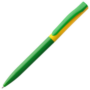 фото Ручка шариковая Pin Special, зелено-желтая