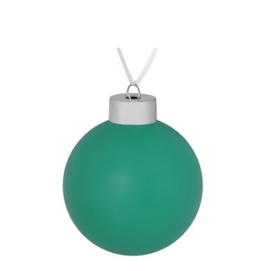 фото Елочный шар Color, 8 см, зеленый