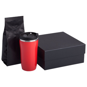 фото Набор Grain: термостакан и кофе, красный