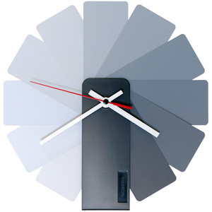 фото Часы настенные Transformer Clock. Black & Monochrome