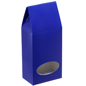 фото Коробка с окном English Breakfast, синяя