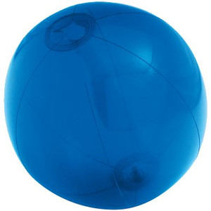 фото Надувной пляжный мяч Sun and Fun, полупрозрачный синий