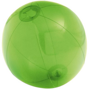 фото Надувной пляжный мяч Sun and Fun, полупрозрачный зеленый