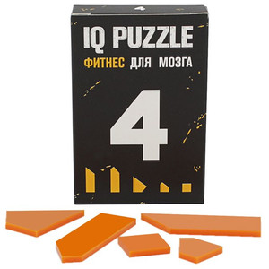 фото Головоломка IQ Puzzle Figures, цифра 4