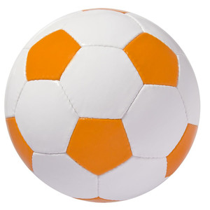 фото Мяч футбольный Street, бело-оранжевый